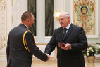 Head of the Interior Affairs Department of the Vitebsk Oblast Executive Committee Ivan Kubrakov is honored with the Order for Service to the Homeland 3rd Class