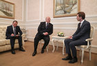 Встреча с Министром иностранных дел Австрии, Действующим председателем ОБСЕ Себастьяном Курцем