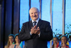 Alexander Lukashenko at the opening of Slavianski Bazaar in Vitebsk