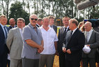 Alexander Lukashenko visits OAO Kvasevichi in Ivatsevichi District, Brest Oblast