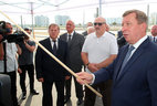 Chairman of the Brest City Hall reports on the construction of new residential districts and social infrastructure facilities in Brest to Alexander Lukashenko