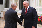 Rector of the Brest State Technical University Piotr Poita receives the Honored Worker of Education of Belarus title