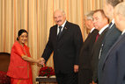 Negotiations with Indian Minister of Foreign Affairs Sushma Swaraj