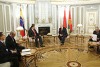 Переговоры с Президентом Венесуэлы Николасом Мадуро в узком составе