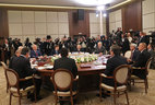 During the narrow format session of the CIS Heads of State Council