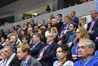 On the second day of the Fed Cup final
