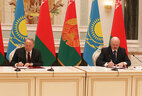 Belarus and Kazakhstan signed an agreement on social and economic cooperation till 2026. The document was signed by Belarus President Alexander Lukashenko and Kazakhstan President Nursultan Nazarbayev