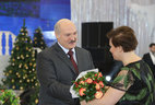 Letter of commendation from the Belarusian President is conferred on Natalia Zhdanovich, deputy head of the special projects department at the Television News Agency of the Belarusian State Television and Radio Company