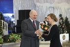 Letter of commendation from the Belarusian President is conferred on Darya Kirillova, editor of the television studio of the Belarusian branch of the interstate television and radio company Mir