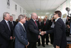 Alexander Lukashenko visited the Mogilev State University named after A.A.Kuleshov
