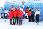 Александр Лукашенко среди победителей и призеров соревнований