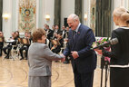 Medal for Labor Merits is conferred on worker of the Dnieper-Berezina water transport enterprise Nina Chernykh