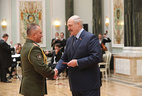 Major-general’s shoulder boards are given to Ruslan Kosygin