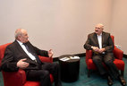 Meeting with former President of Moldova Nicolae Timofti