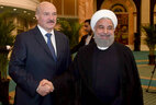 Президент Беларуси Александр Лукашенко и Президент Ирана Хасан Роухани