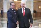 President of BelarusAlexander Lukashenko and President of TajikistanEmomali Rakhmon