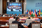 During the Shanghai Cooperation Organization Summit