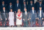 During the 2018 FIFA World Cup opening ceremony