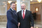 President of BelarusAlexander Lukashenko and President of UkraineViktor Yanukovych