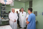 Александр Лукашенко оценил итоги проведенной реконструкции Гомельской областной детской клинической больницы