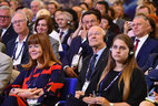 During the opening ceremony of the 31st International Space Congress