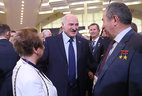 Alexander Lukashenko with the participants of the congress