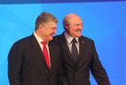 Президент Беларуси Александр Лукашенко и Президент Украины Петр Порошенко