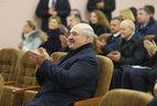 Александр Лукашенко в Доме культуры Болбасово