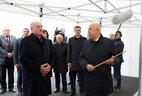 Alexander Lukashenko during the working trip to Zhitkovichi District