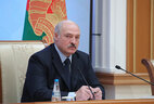 Александр Лукашенко во время семинара-совещания