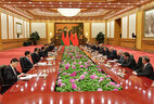 Переговоры с Председателем КНР Си Цзиньпином