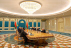 During the meeting with Kazakhstan President Kassym-Jomart Tokayev