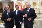 Belarus President Aleksandr Lukashenko and Egypt President Abdel Fattah el-Sisi