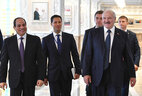 Президент Беларуси Александр Лукашенко и Президент Египта Абдель Фаттах аль-Сиси