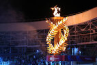 During the opening ceremony of 2nd European Games