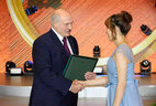 Yui Liu (Belarusian State University of Culture and Arts) is officially commended by the Belarusian President