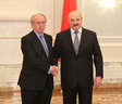 Alexander Lukashenko receives credentials from Ambassador Extraordinary and Plenipotentiary of the Kingdom of Spain to the Republic of Belarus, resident in Moscow Jose Ignacio Carbajal