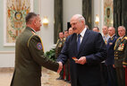Anatoly Dolgolevets, deputy emergencies minister, received shoulder boards of major general of interior service