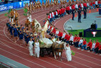 During the opening ceremony